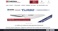 Desktop Screenshot of chroma-france.com